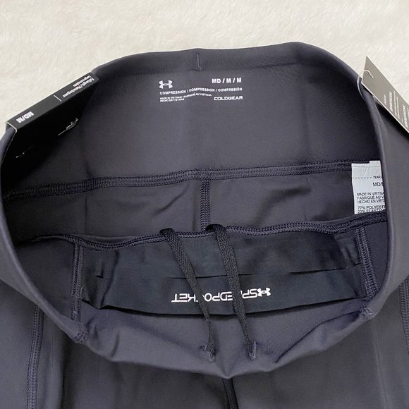 Under Armour Women's ColdGear IgNight Tight, Black, Medium - Picture 2 of 10